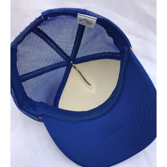 Vtg Hawaii Cap Hat Snapback Trucker Mesh Hawaiian Headwear Rainbow 80s Cord HTF - Picture 8 of 16